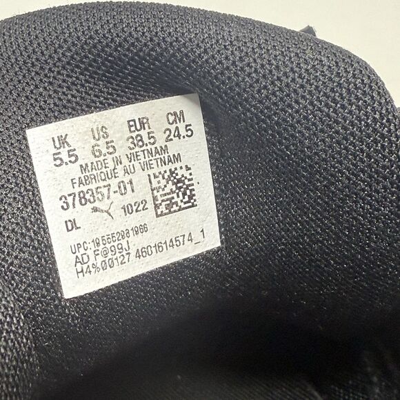 Puma LaMelo Ball MB.02 JR Flare GS Youth Boys Size 6.5 Black Sunset Glow Shoes - Picture 10 of 16